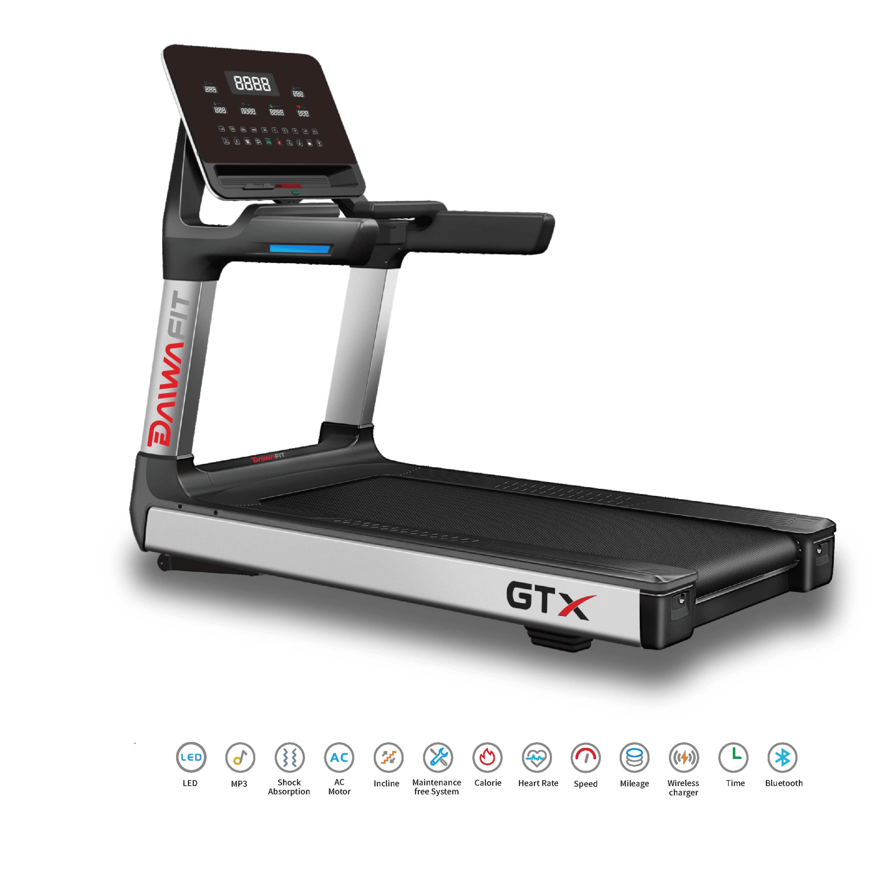 GTX Luxury Commercial Motorized Treadmill
